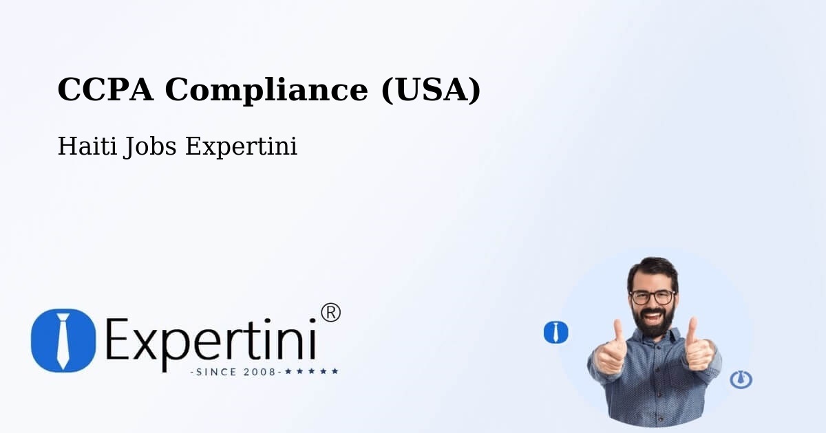 CCPA Privacy Rights & Compliance Notice – Corail - Haiti Jobs Expertini