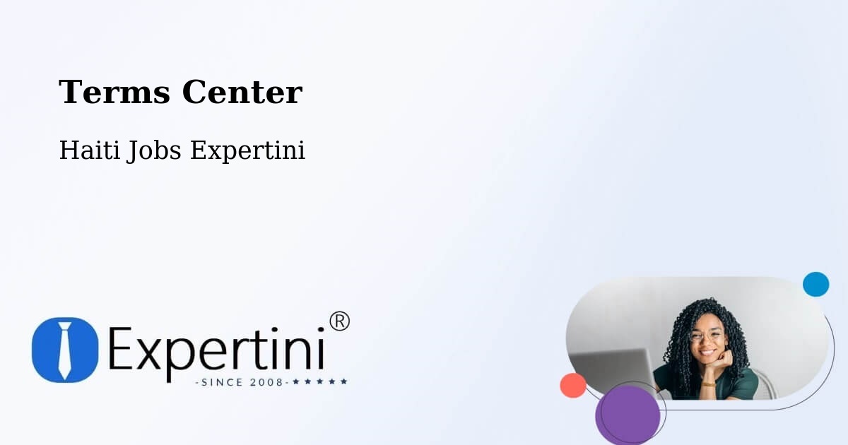 Terms of Service – Corail - Haiti Jobs Expertini